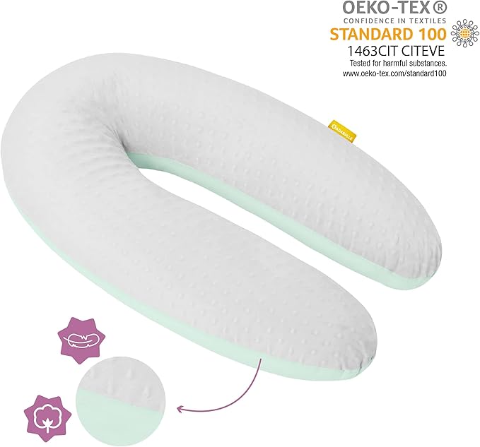 Badabulle Maternity Cushion Fluffy Velvet Nursing Pillow Badabulle Yallatoys