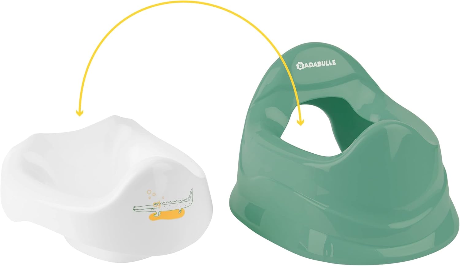 Badabulle Potty with Removable Bowl Green Badabulle Yallatoys