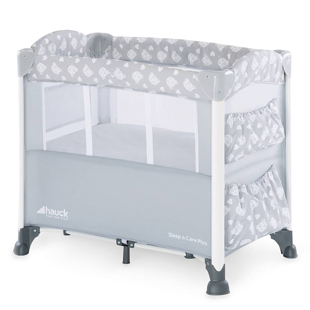 Hauck - Travel Cots Sleep N Care Plus - Grey Hauck Yallatoys
