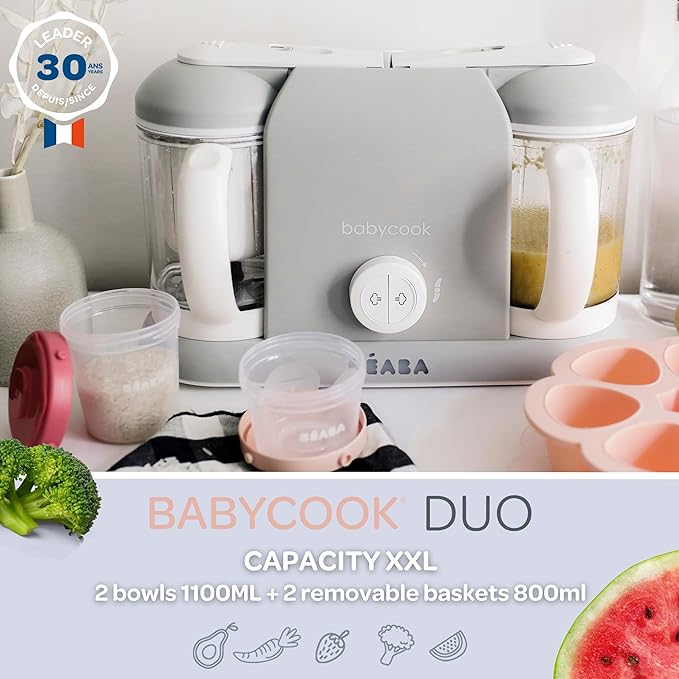 Beaba Baby Cook Duo Grey Beaba Yallatoys