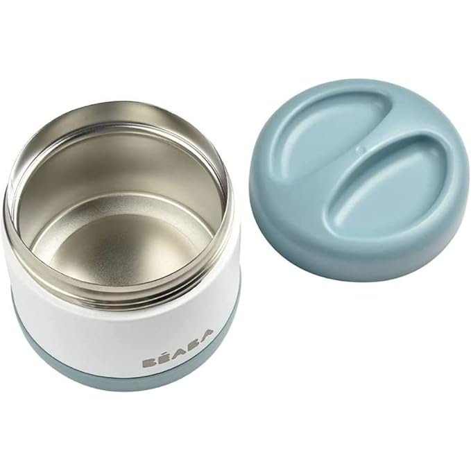 Beaba Thermo Portion 500ml Baltic Blue & White Beaba Yallatoys