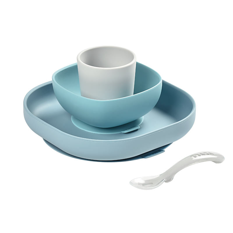 Beaba Silicone Meal Set Of 4 Jungle Beaba Yallatoys
