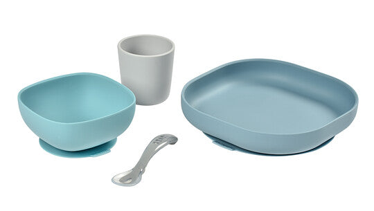 Beaba Silicone Meal Set Of 4 Jungle Beaba Yallatoys