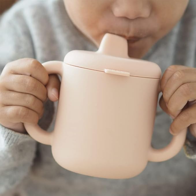 Beaba Silicone Learning Cup Pink Beaba Yallatoys