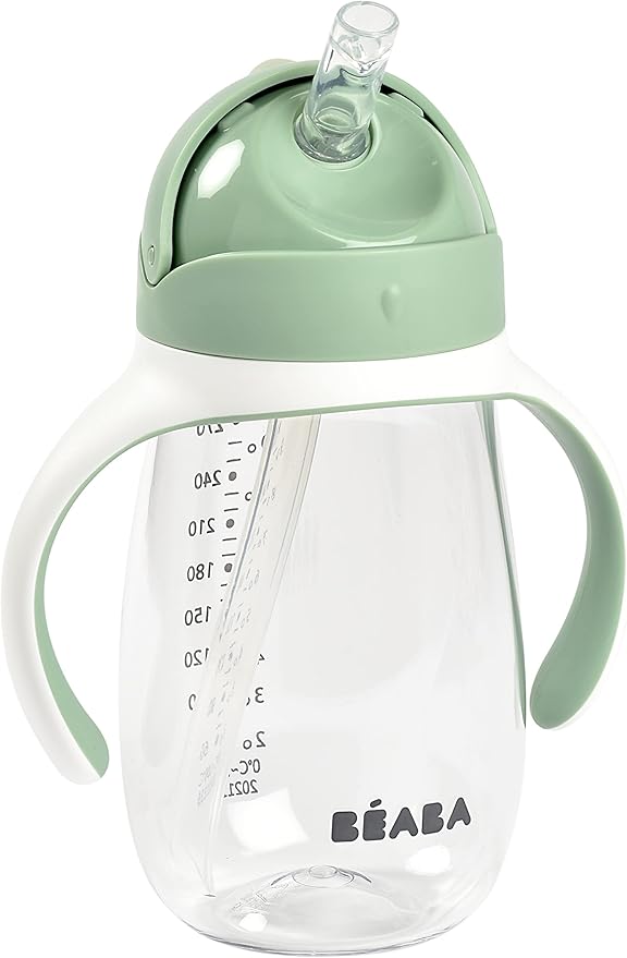 Beaba Straw Cup Sage Green Beaba Yallatoys