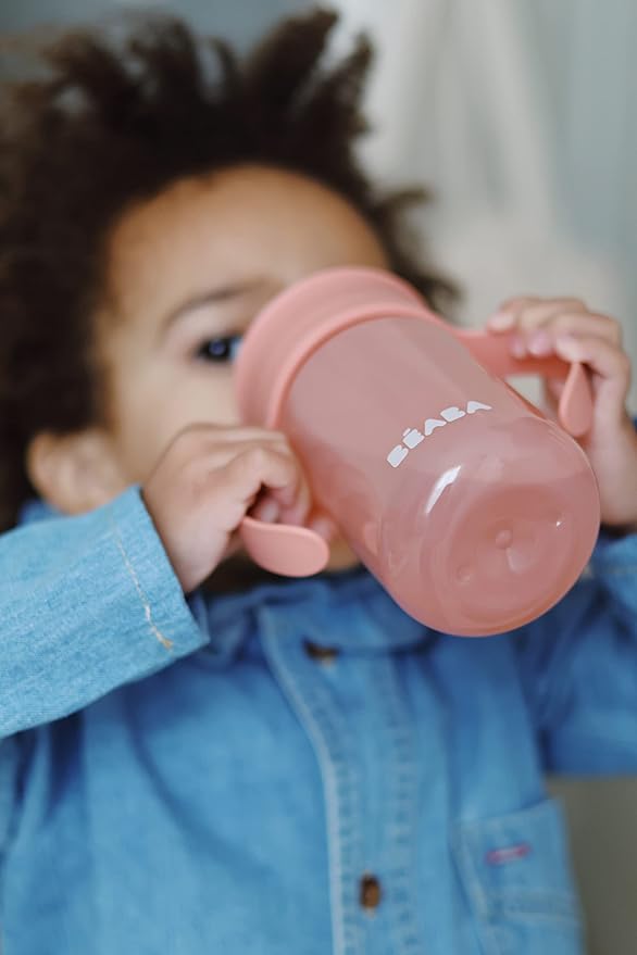 Beaba 360 Degree Learning Cup Pink 340ml Beaba Yallatoys