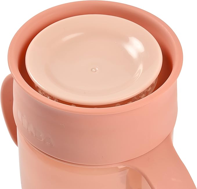 Beaba 360 Degree Learning Cup Pink 340ml Beaba Yallatoys