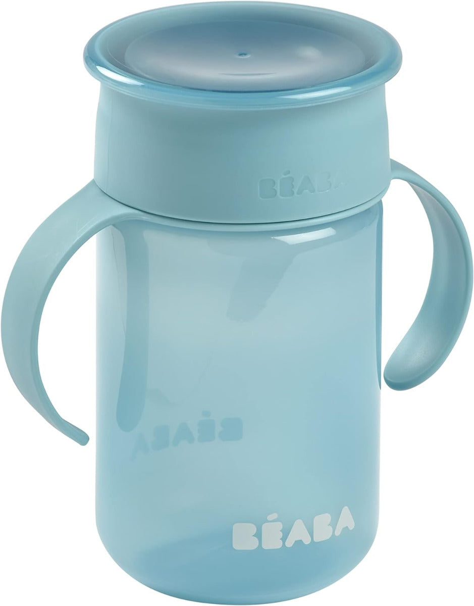 Beaba 360 Degree Learning Cup Blue 340ml Beaba Yallatoys