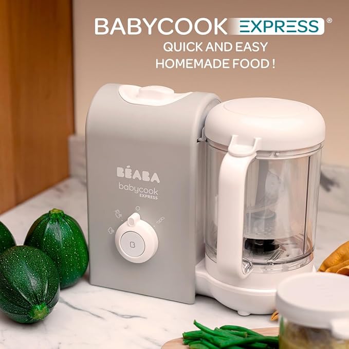 Beaba Baby cook Express Velvet Grey Beaba Yallatoys