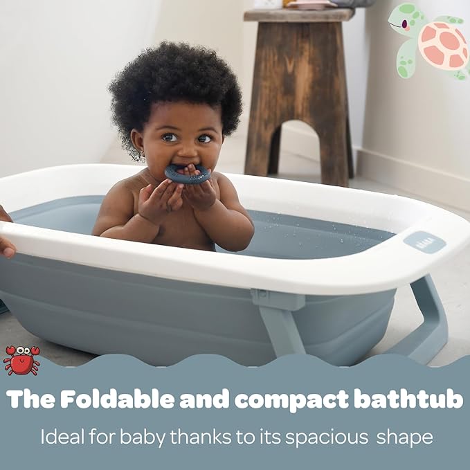 Beaba Eazy Pop Camele O Bathtub Baltic Blue Beaba Yallatoys