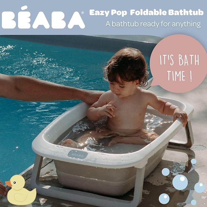 Beaba Eazy Pop Camele O Bathtub Velvet Grey Beaba Yallatoys