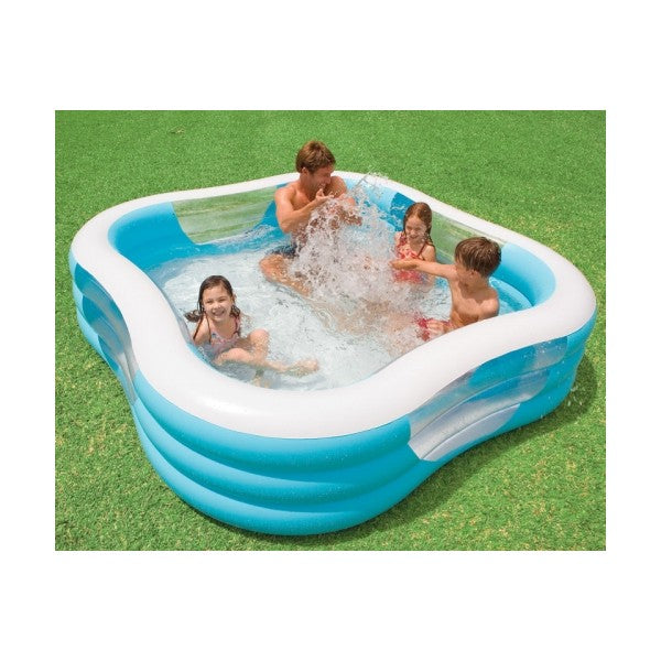 beach wave design inflatable pool
