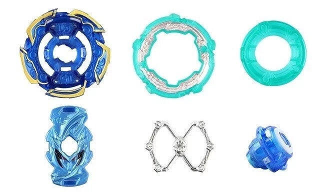 Buy Beyblade Beybattle Naked Spryzen Ten Burst Rise Gatinko Layer System | Yallatoys.com