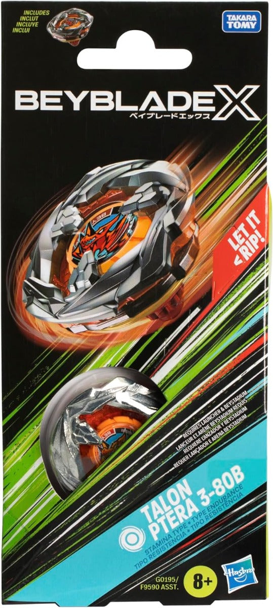 Buy Beyblade X Talon Ptera 3 80b Clockwise Spinning Endurance Type Top | Yallatoys.com