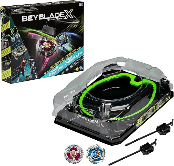 Buy Beyblade X Xtreme Beystadium Battle Set With 2 Right Spinning Tops And 2 Launchers | Yallatoys.com