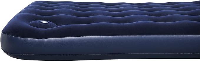 Buy Bestway Double Easy Inflate Air Bed Blue 137 cm x 28 cm x 192 cm | Yallatoys.com