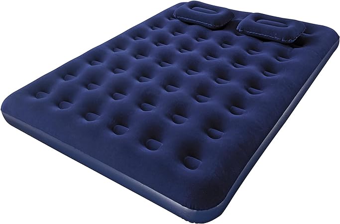 Buy Bestway Pavillo Air Mattress Queen with Manual Hand Pump ‎203 cm x 152 cm x 30 cm | Yallatoys.com
