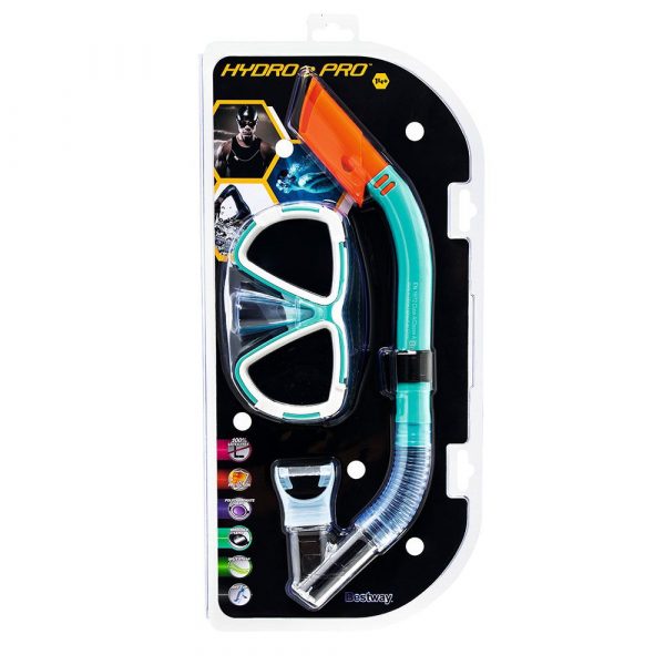 Buy Bestway Hydropro Dive Mira Mask and Snorkel Set Blue | Yallatoys.com