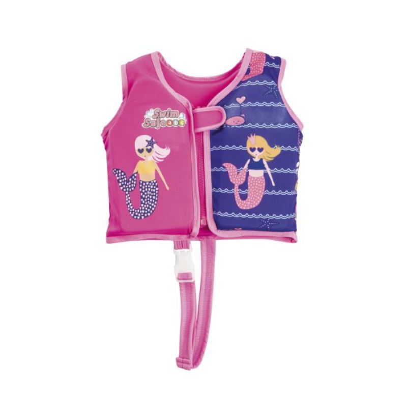 Buy Bestway Girls Swim Jacket S-M Mermaid | Yallatoys.com