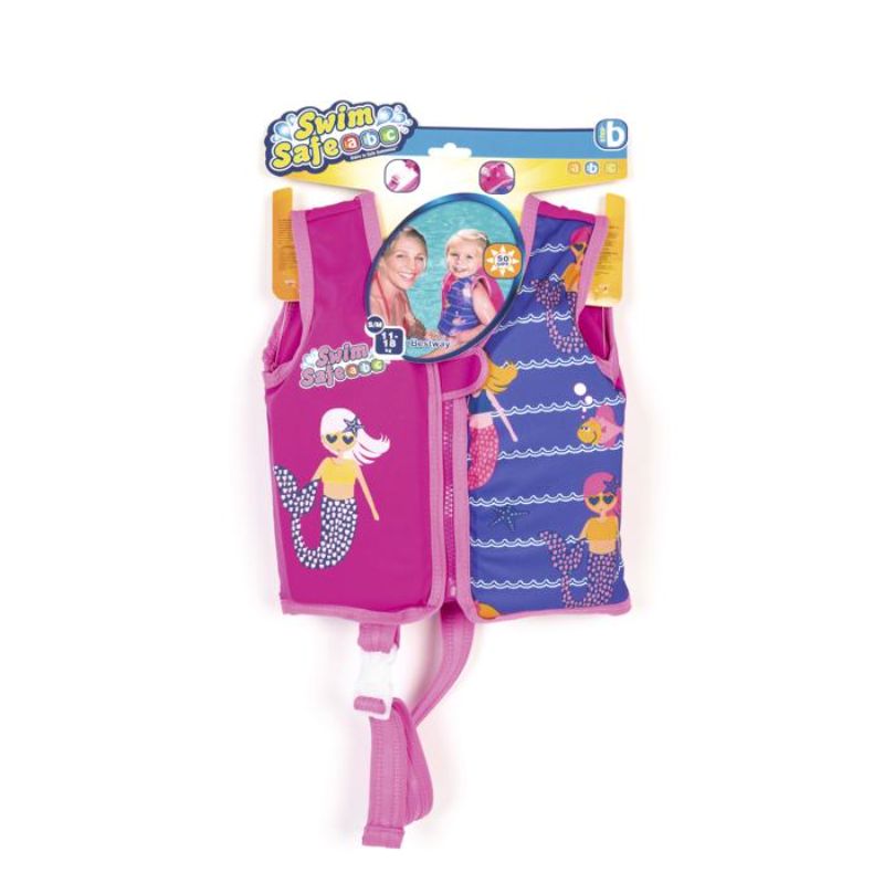 Buy Bestway Girls Swim Jacket S-M Mermaid | Yallatoys.com