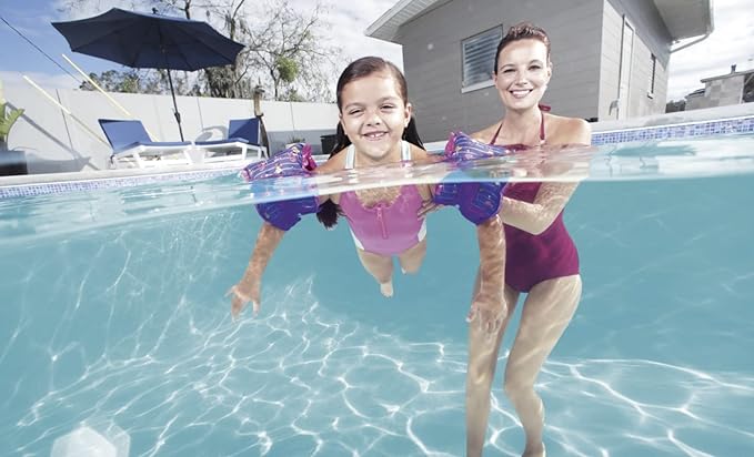 Buy Bestway Girls Fabric Arm Floats S-M Mermiad | Yallatoys.com