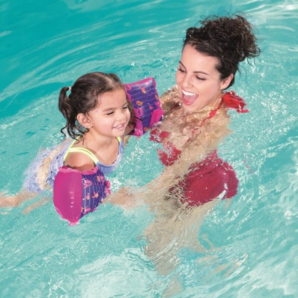 Buy Bestway Girls Fabric Arm Floats M-L Mermiad | Yallatoys.com