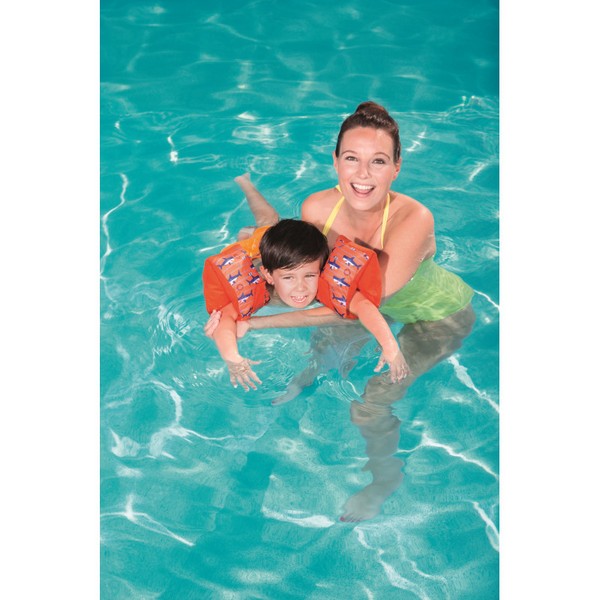 Buy Bestway Boys Fabric Arm Floats M-L Shark | Yallatoys.com