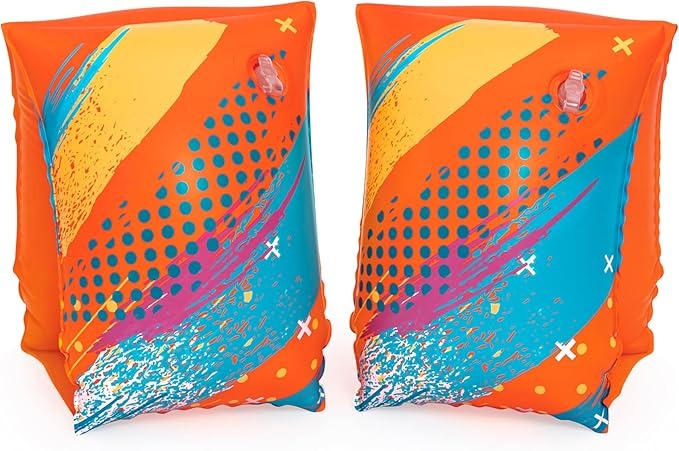 Buy Bestway Swim Safe Colorify Toughlite Armbands Small to Medium | Yallatoys.com