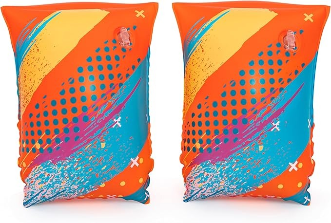 Buy Bestway Swim Safe Colorify Toughlite Armbands Large | Yallatoys.com