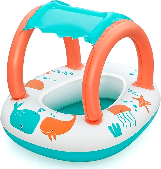 Buy Bestway Comfort Plush Shaded Baby Boat | Yallatoys.com