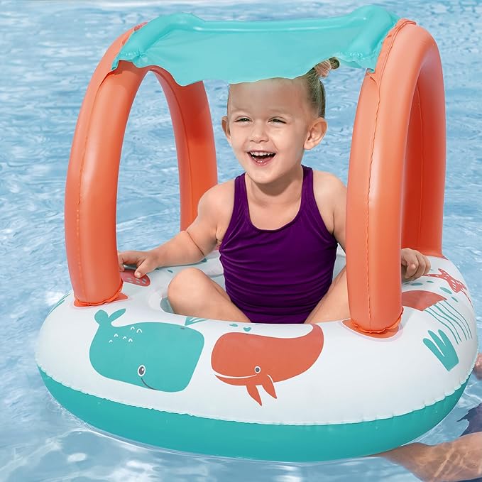 Buy Bestway Comfort Plush Shaded Baby Boat | Yallatoys.com