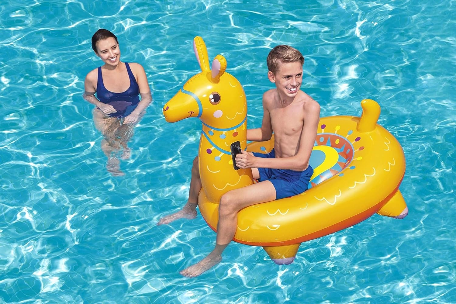 Buy Bestway Inflatable Llama Float for Kids Ride-On Pool Toy | Yallatoys.com