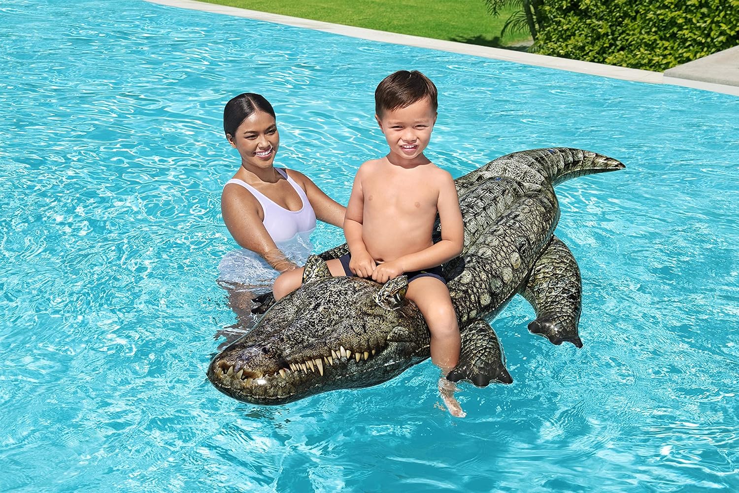 Buy Bestway Inflatable Realistic Reptile Ride On | Yallatoys.com