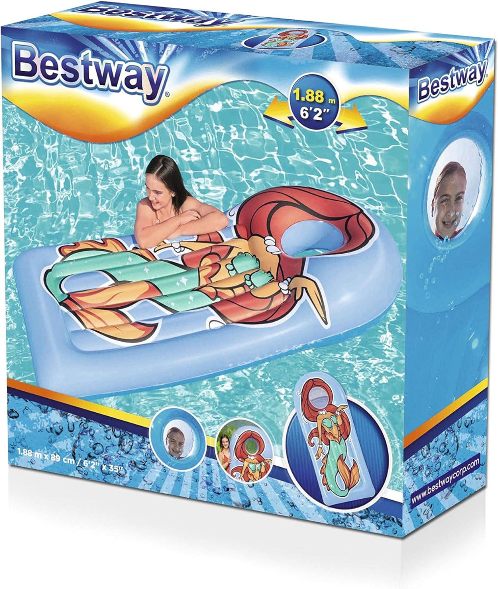 Buy Bestway Face Flip Air Mat Mermaid | Yallatoys.com