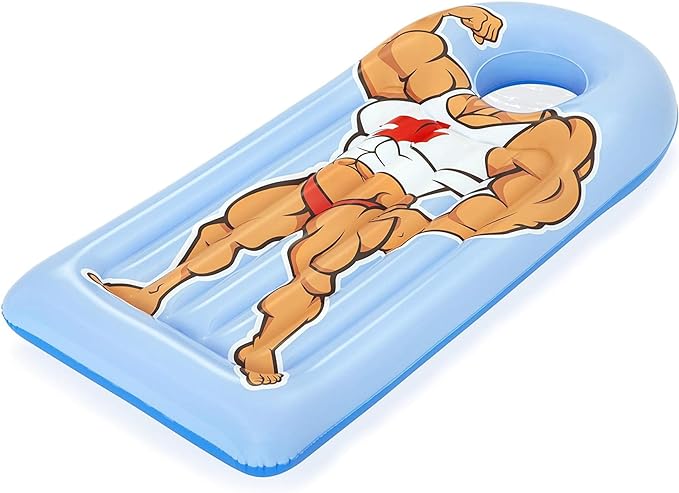 Buy Bestway Face Flip Air Mat Muscular Man | Yallatoys.com