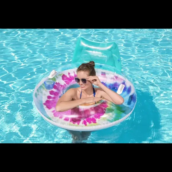 Buy Bestway Tie Dye Swim Tube | Yallatoys.com