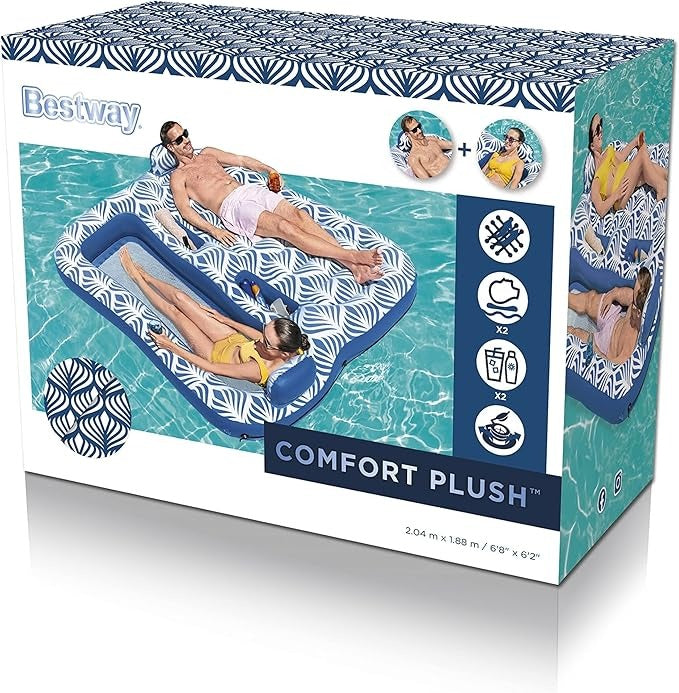 Buy Bestway Comfort Plush Double Lounge | Yallatoys.com