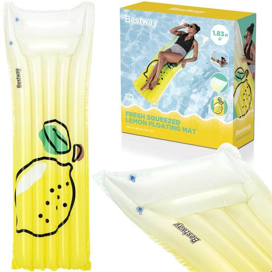 Buy Bestway Fresh Squeezed Lemon Floating Mat | Yallatoys.com