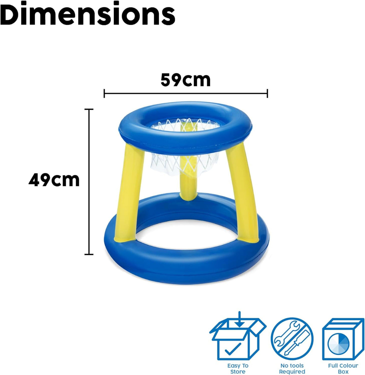 Buy Bestway Splash N Hoop Inflatable Basketball Swimming Set | Yallatoys.com