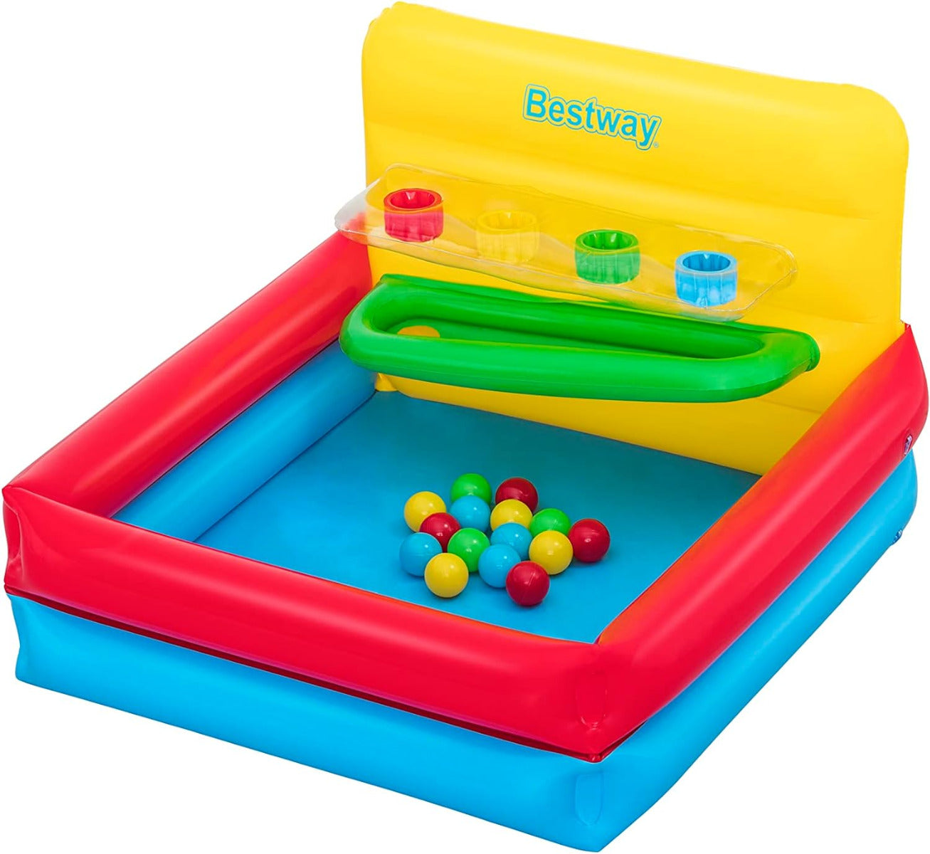 Buy Bestway Sort n Play Ball Pit Set with 15 Play Balls 1.04 m x 94 cm x 61 cm | Yallatoys.com