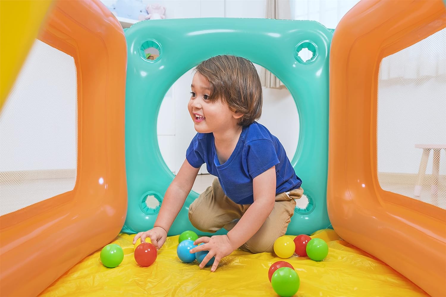 Buy Bestway Tunneltopia Ball Pit 1.78m x 91cm x 70cm | Yallatoys.com