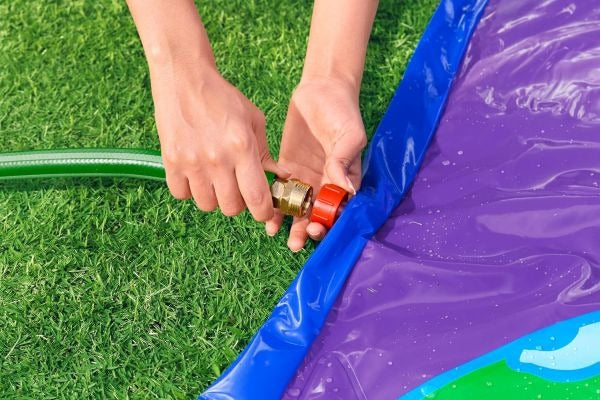 Buy Bestway Lunar Launch Double Slide | Yallatoys.com