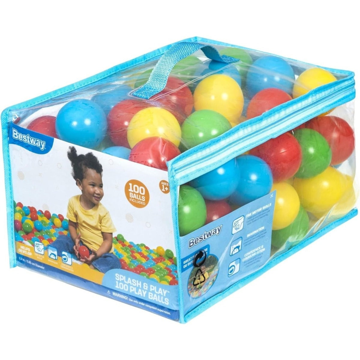 Buy Bestway Splash & Play Balls Set | Yallatoys.com