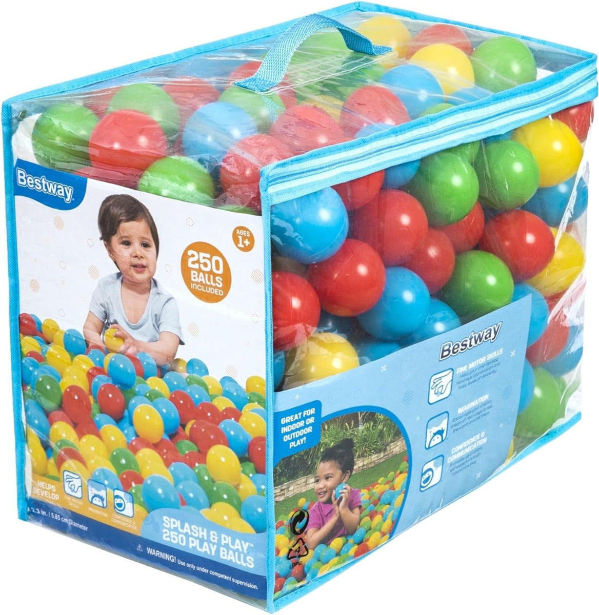 Buy Bestway Plastic Play Balls | Yallatoys.com