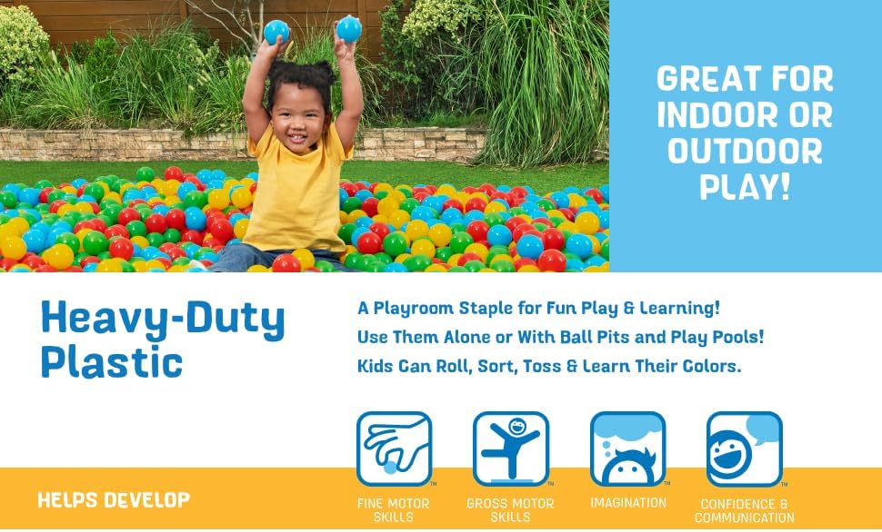 Buy Bestway Plastic Play Balls | Yallatoys.com