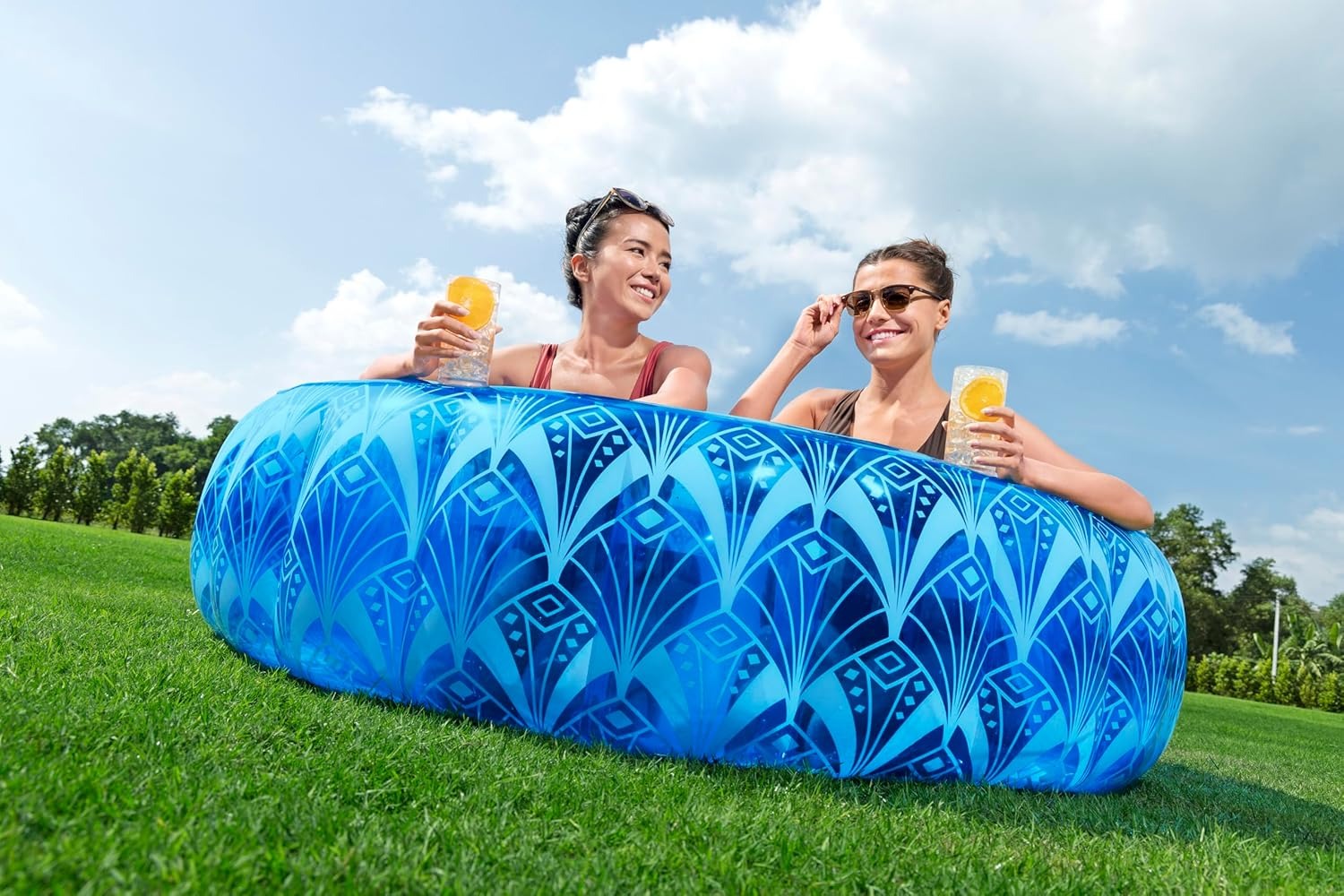 Buy Bestway Bohemian Blue Inflatable Pool | Yallatoys.com
