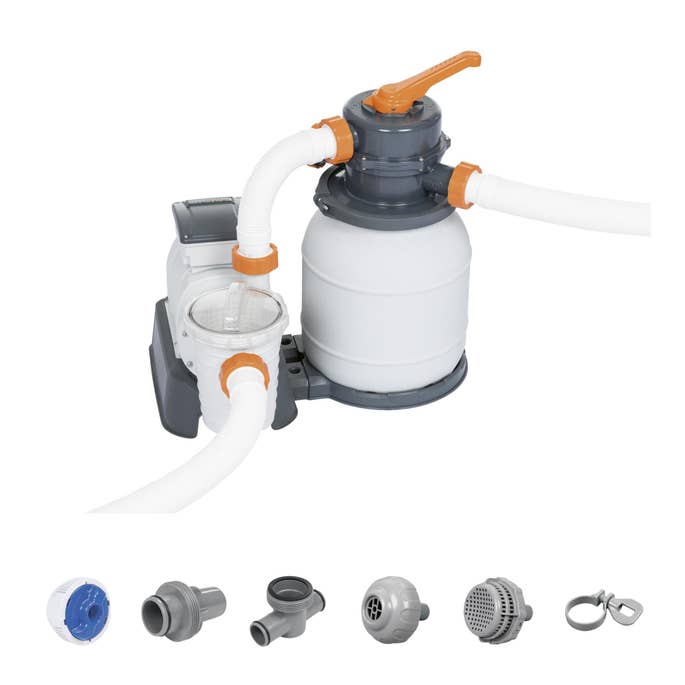 Buy Bestway Flowclear 1500 Gallon Sand Filter Pump | Yallatoys.com