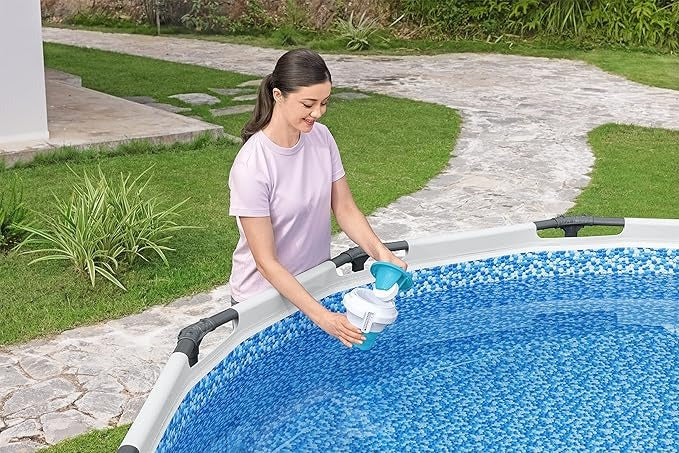 Buy Bestway Collapsible Chemical Floater With Chemguard Protective Glove | Yallatoys.com