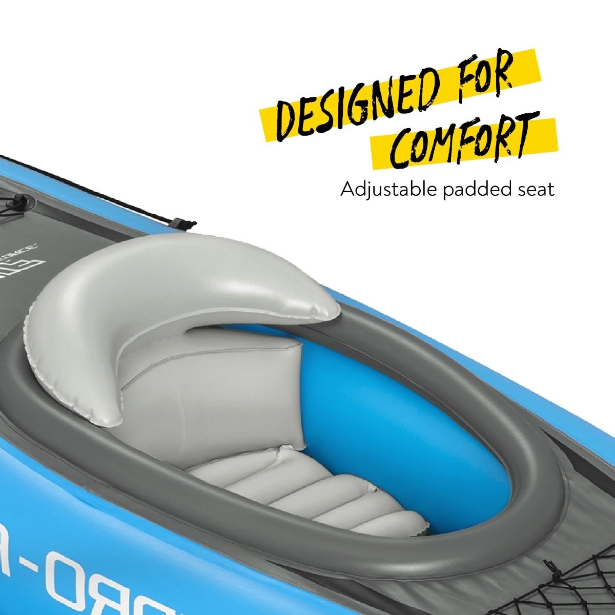 Buy Bestway Hydro-Force Cove Champion 1 Person Inflatable Kayak Set | Yallatoys.com