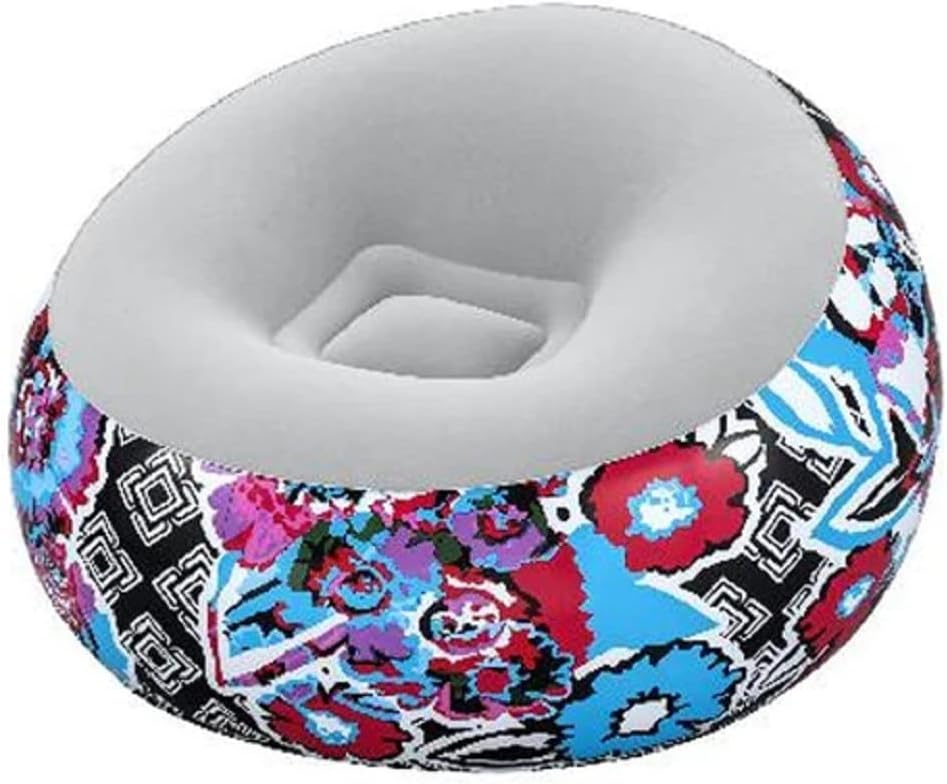 Buy Bestway Inflatable Air Chair Floral 112 cm x 112 cm x 66 cm | Yallatoys.com
